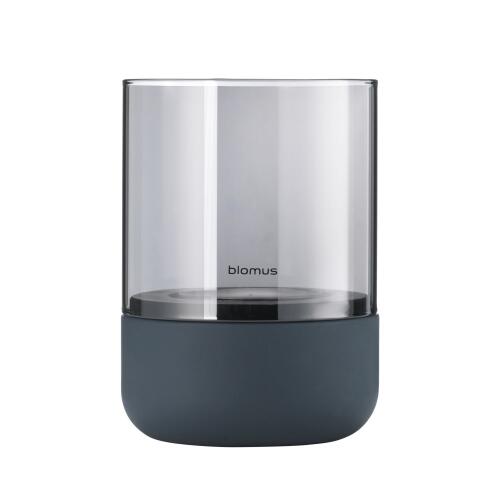 Blomus Calma Windlicht S Steel Gray Smoke