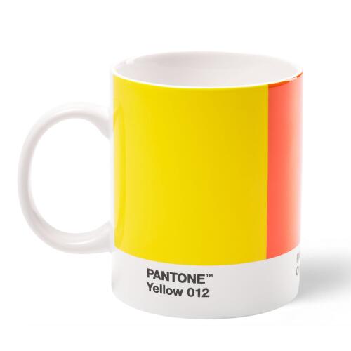 Pantone Porzellan-Becher mit Geschenkbox Limited Edtion No. 1 Yellow 012, Orange 021 & Red 2035