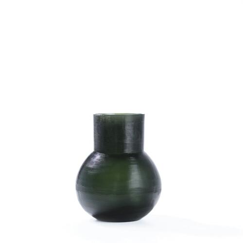 Guaxs Vase Yeola S Black Steelgrey