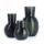 Guaxs Vase Yeola S Black Steelgrey