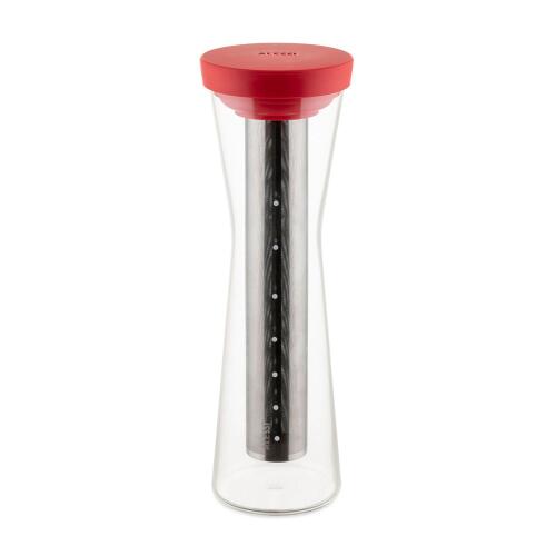 Alessi Mazagran Cold Brew Kaffeezubereiter Rot