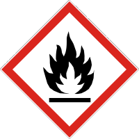 Gefahrstoffsymbol GHS02 Flamme